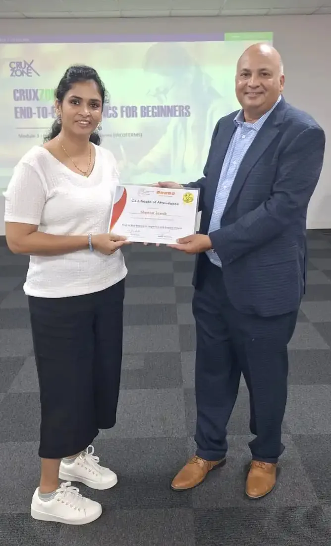 Cruxozne Traning Certificate Distribution image